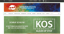 Desktop Screenshot of mijn-eigen.nl